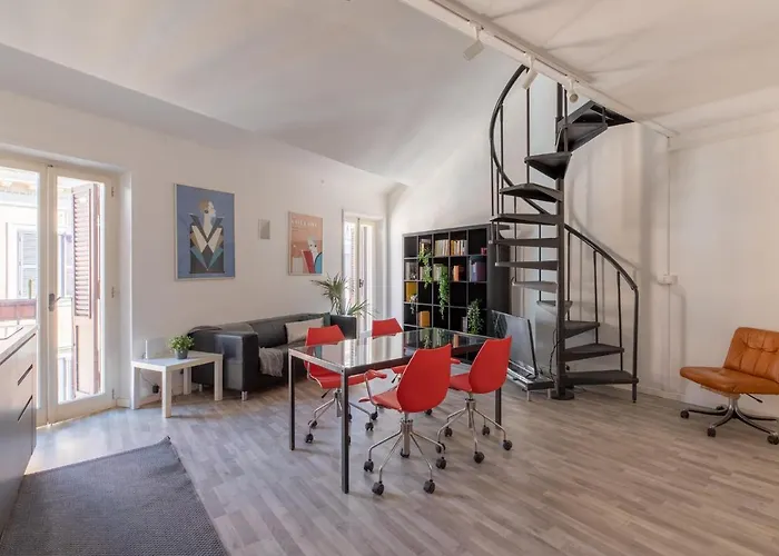 Iflat Trastevere Industrial דירה *